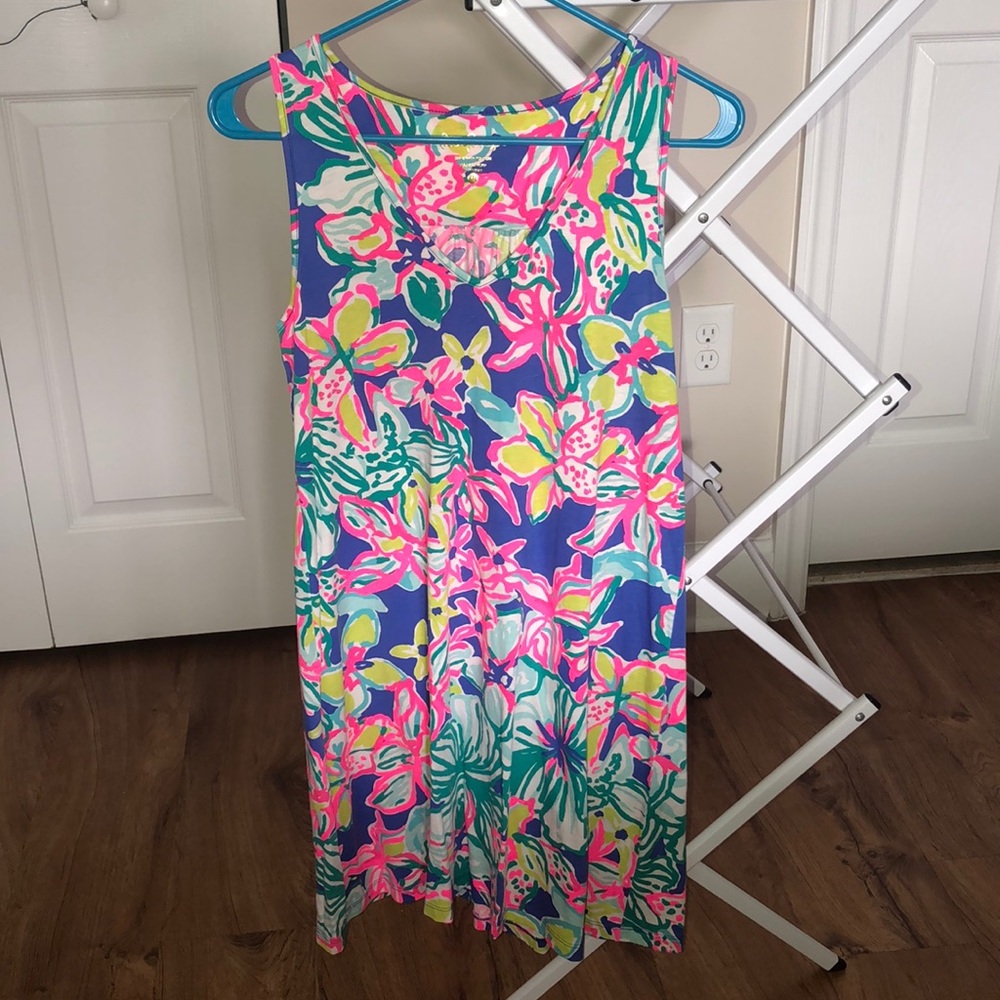 Lilly Pulitzer Blythe V-Neck Swing Dress Size XXS